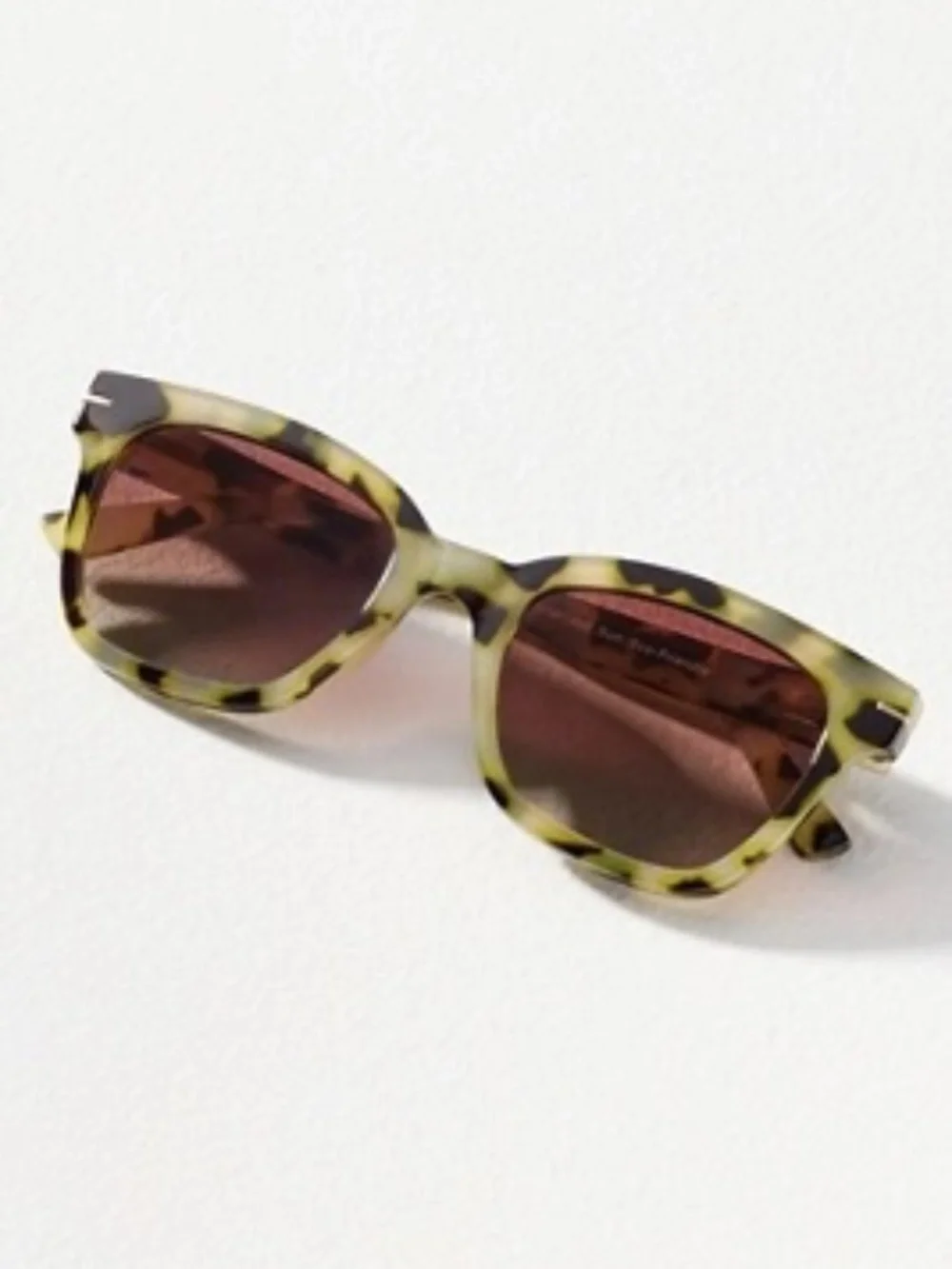 NEW‎ Anthropologie Peepers Greenish Marble Sunglasses